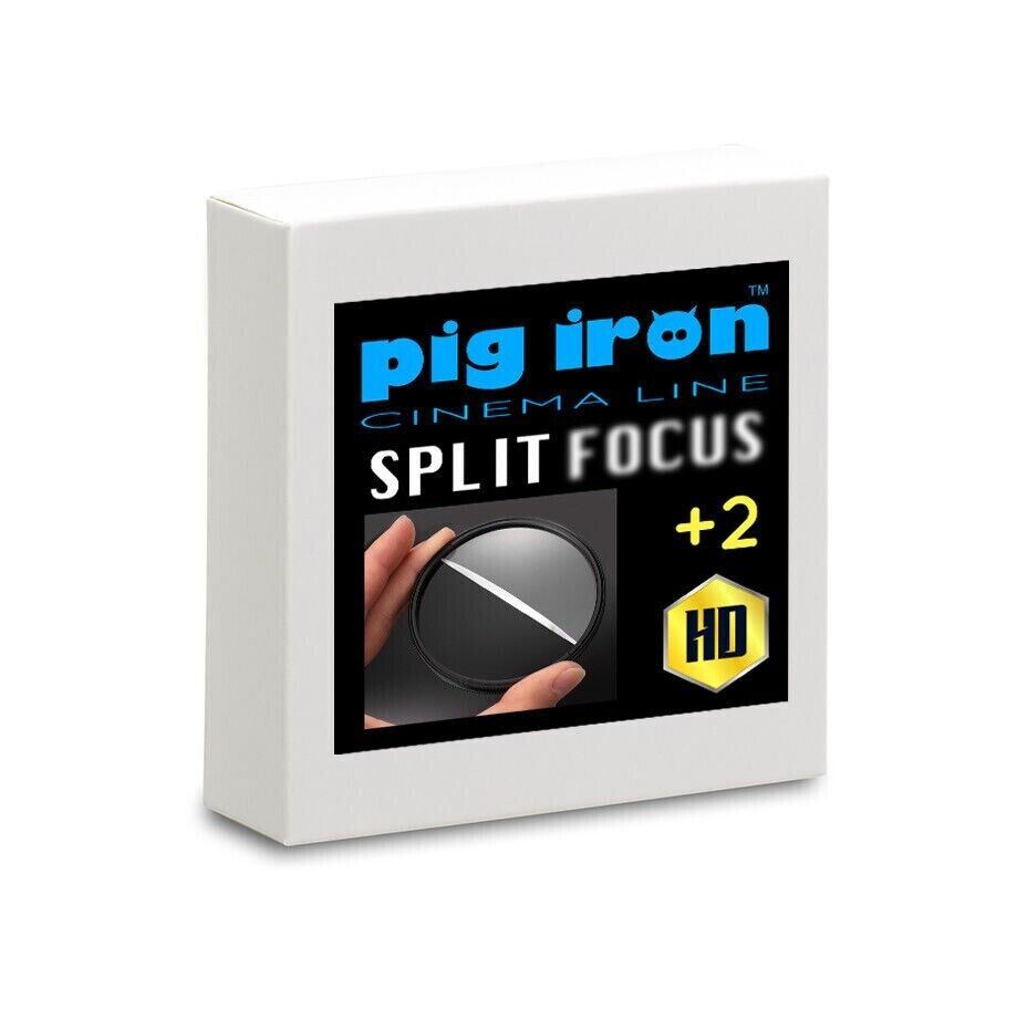 49mm Split Field Focus Filter Special Effects Dual  +2 Pig Iron (UK Stock)  BNIB