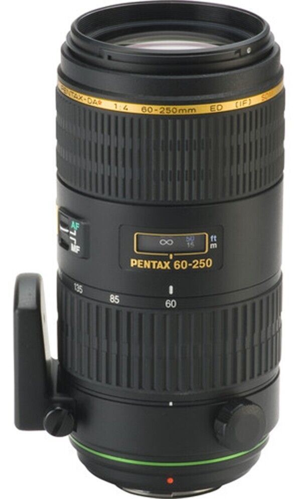 Pentax smc DA* 60-250mm f4 ED (IF) SDM K Mount Lens (UK Stock) Ex. Display barga