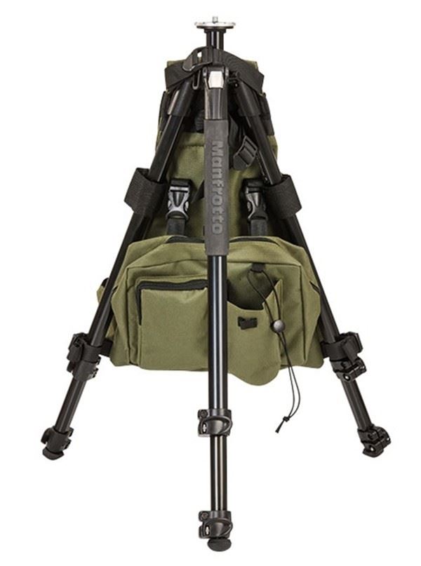 Opticron Tripac Tripod & Spotting Scope Camera Carrying Harness Pack Green 31106
