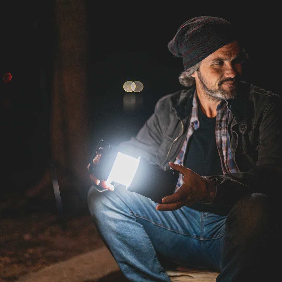 Nebo Big Poppy RC Rechargeable Camping Lantern Torch LED Power Bank 4 in 1  (UK)