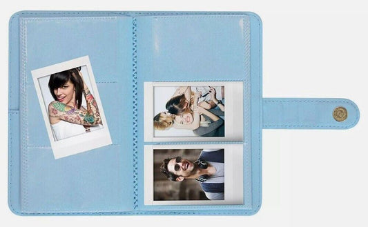 Fuji Instax Mini Album in Sky Blue holds 108 Instax Mini Photos (UK Stock)  BNIB