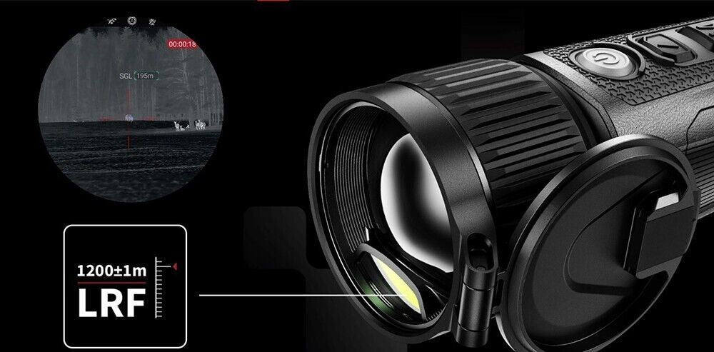 NocPix VISTA H50R Handheld Thermal Monocular LRF Kit 35mm 12um 640x512 15mK NETD