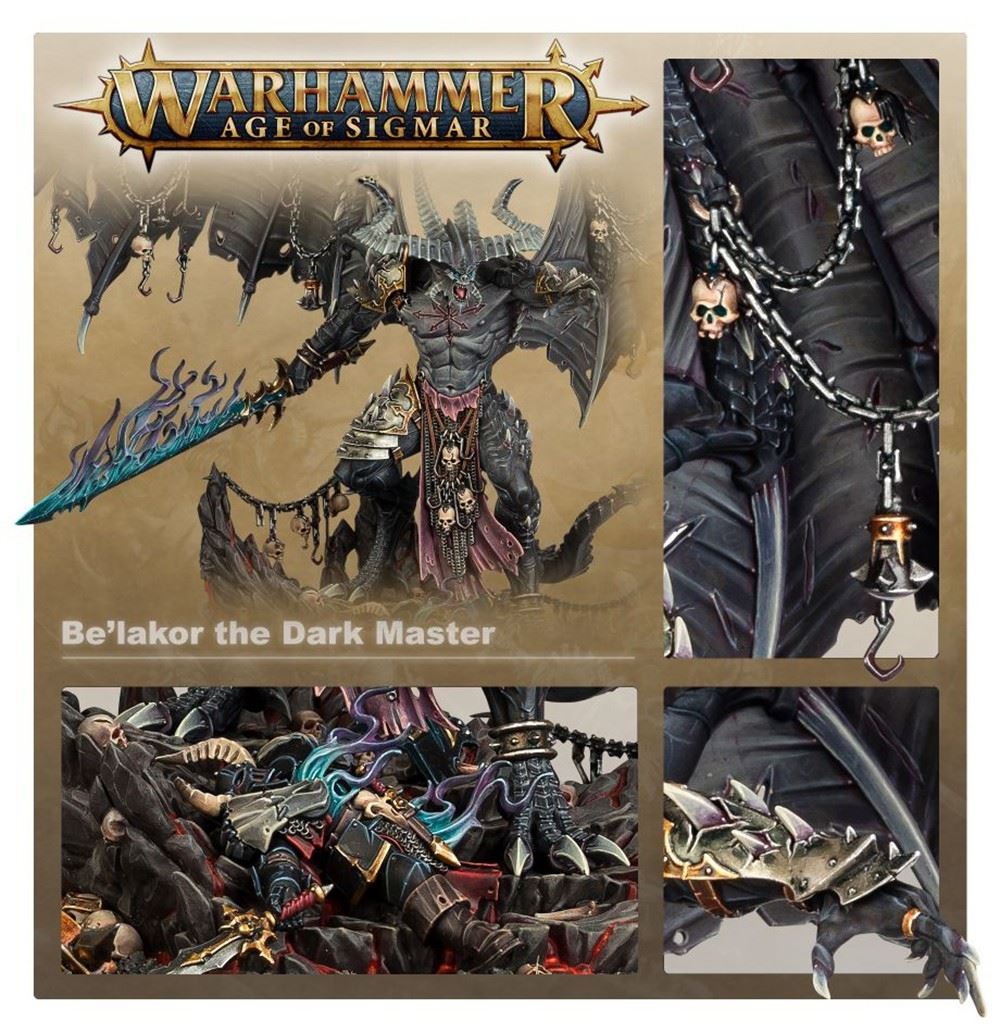 Warhammer AOS Slaves To Darkness Be'Lakor The Darkness Master - Games Workshop