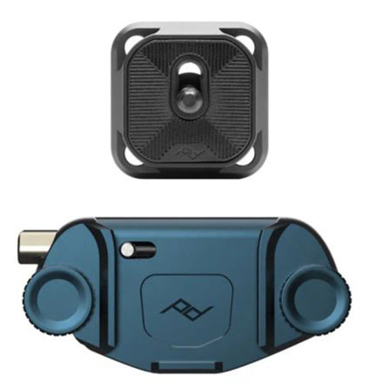 Peak Design Capture v3 with Plate in Ocean Blue #CP-DS-3
