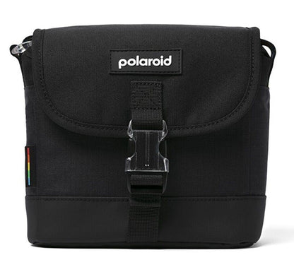 Polaroid Spectrum Box Camera Bag in Black with Multicolor Strap # 6290 (UK) BNIP