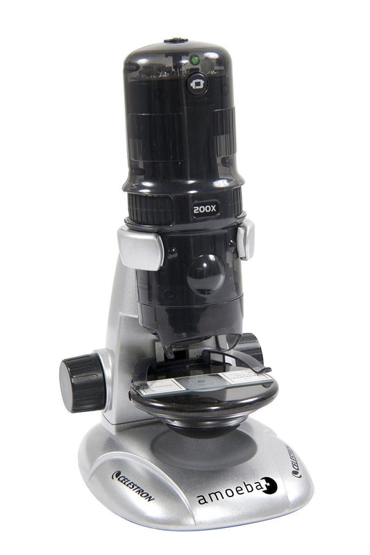 Celestron Amoeba Dual Purpose Digital Microscope Grey #44326 (UK Stock) BNIB
