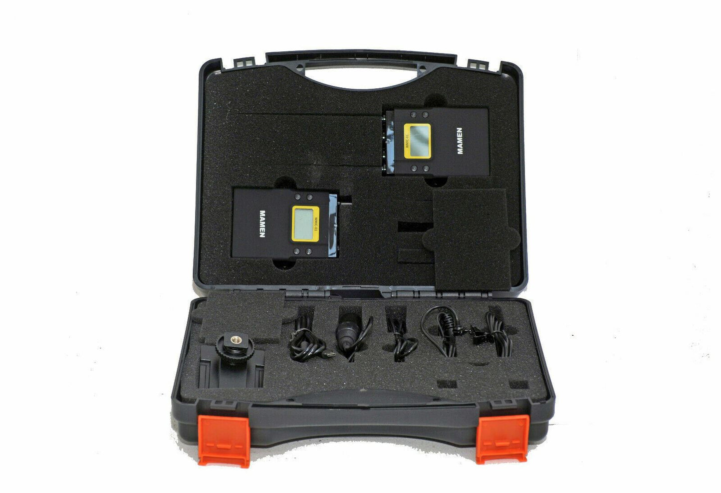 MAMEN WMIC-01 Professional UHF Dual-Channel Digital Wireless Microphone System