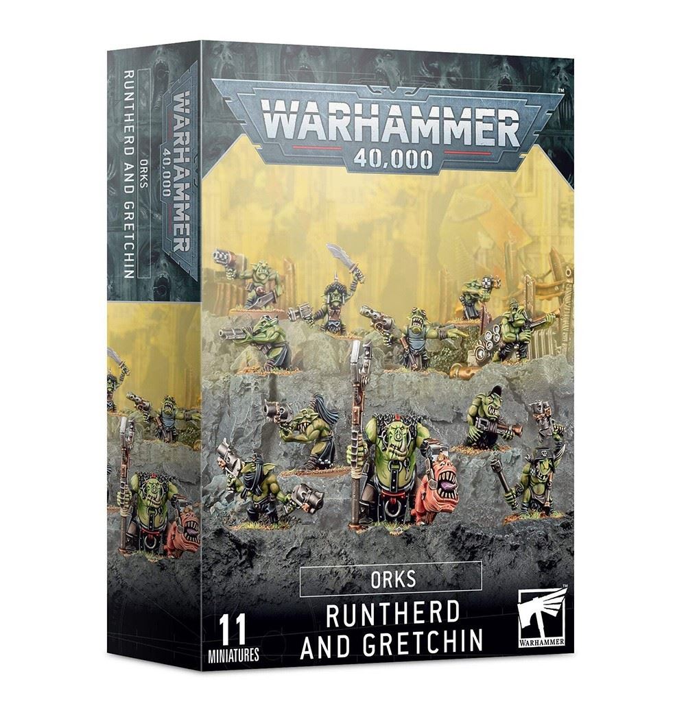 Warhammer 40K Orks Runtherd And Gretchin - Games Workshop