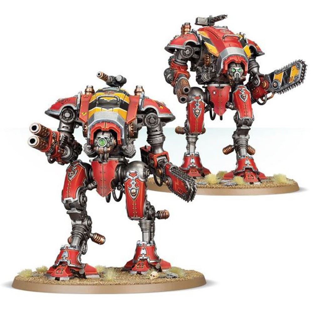 Warhammer 40K Imperial Knights Knight Armigers - Games Workshop