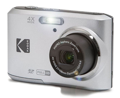 Kodak PIXPRO FZ45 16MP 4x Zoom Wide Angle Digital Camera- Silver (UK Stock) BNIB