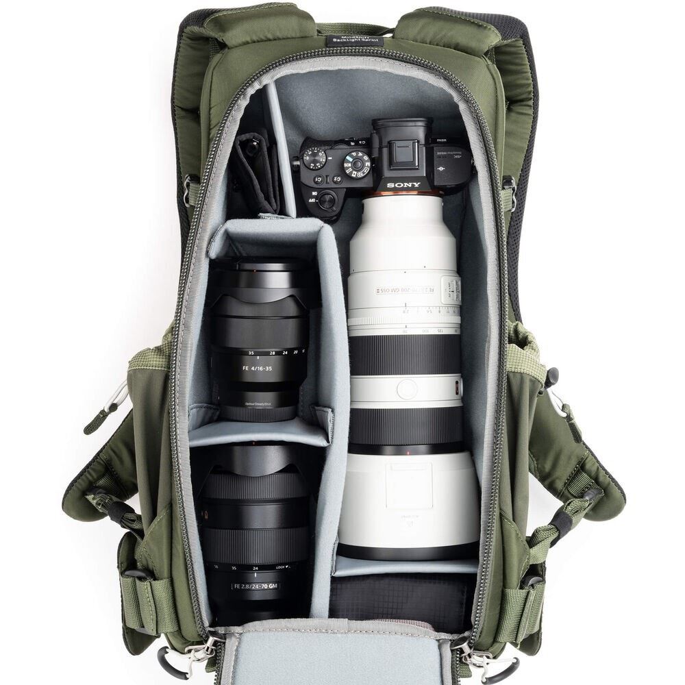 Think Tank Mindshift Backlight Sprint in Montane Green Camera Backpack (UK) BNIP