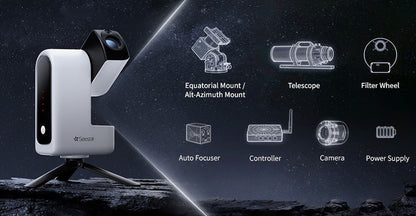 ZWO Seestar S30 PRO all-in-One Smart APO Telescope + Tripod & Case Kit (UK) BNIB