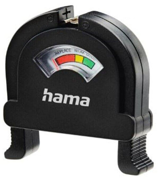 Hama AAA AA C D Battery Universal Tester 1.5V Button Cell Rechargeable (UK Stock