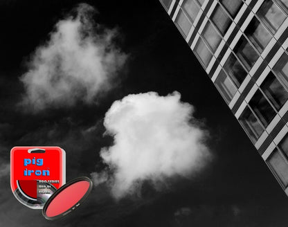 Pig Iron 58mm Red R1 Pro Filter Contrast Booster (UK Stock) BNIP - Black & White