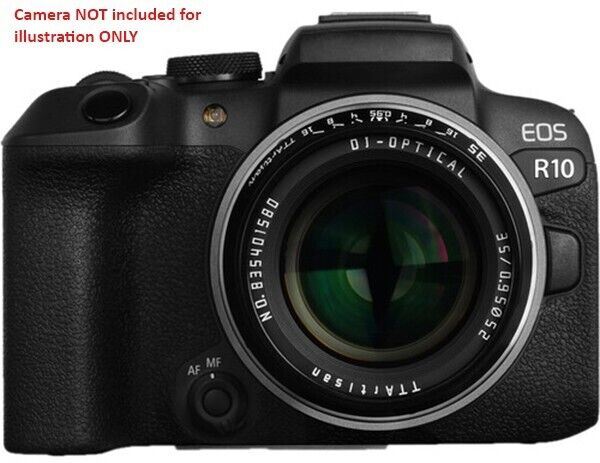 TTArtisan 35mm F0.95 Lens APS-C Format Sony E Mount Camera Black & Silver   (UK)