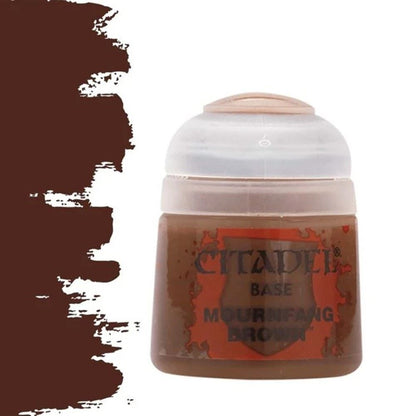 Citadel colour Base - Mournfang Brown paint 12ml WarHammer  Games Workshop
