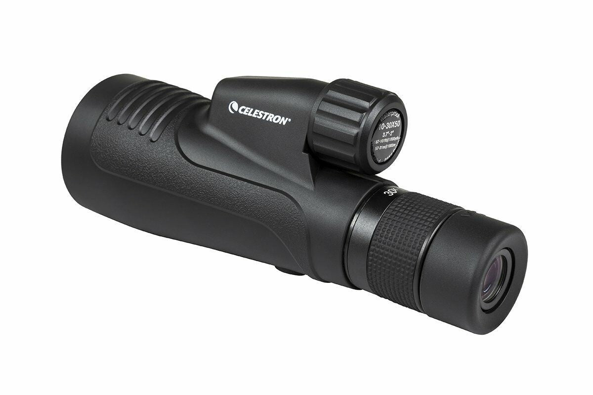 Celestron 10-30 x 50mm OUTLAND X ZOOM MONOCULAR + TRIPOD & CASE #72373 BNIB