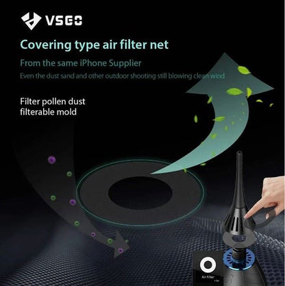 VSGO Air-move Filter Blower Top Quality Hurricane Blower #V-B02E (UK Stock) BNIB