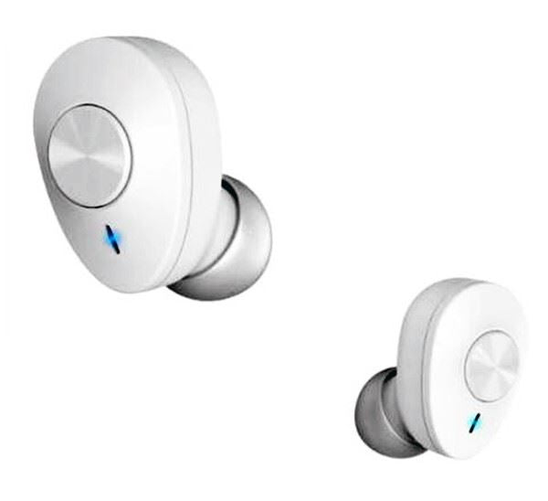 Hama Freedom Buddy Bluetooth Earbuds Earphones Headphones + Charging Case -White