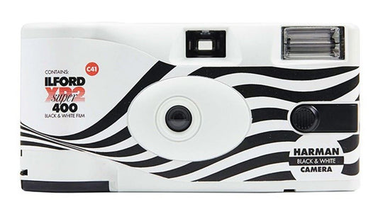 ILFORD XP2 Super 400 B&W Single Use 27 exp Disposable Film Camera – Exp. 08/2028