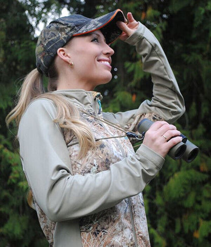 Rick Young Outdoors Ultra Light Bino Binocular Harness in ORANGE #0564 (UK) BNIP