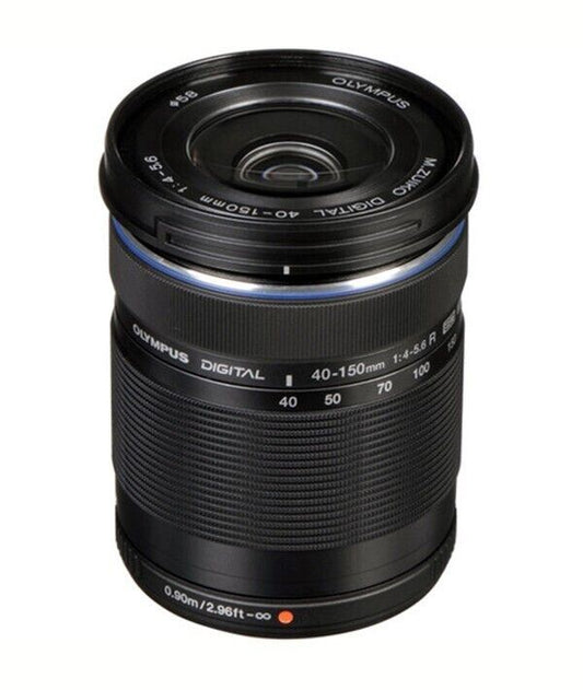 Olympus M.ZUIKO Digital ED 40-150mm f/4-5.6 R Telephoto Zoom Lens in Black  (UK)