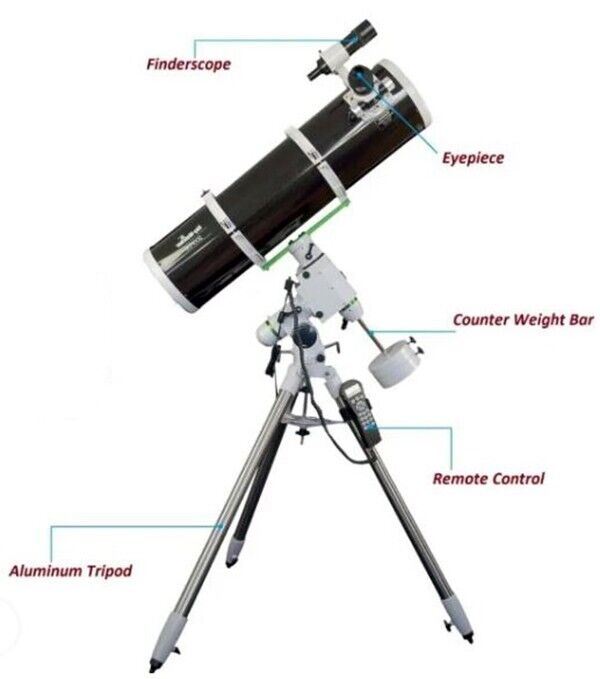 SkyWatcher EXPLORER 200PDS Telescope + HEQ5 PRO GOTO Mount & Tripod #10220/20886
