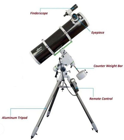 SkyWatcher EXPLORER 200PDS Telescope + HEQ5 PRO GOTO Mount & Tripod #10220/20886