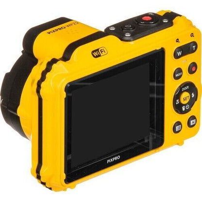 Kodak Pixpro WPZ2 15M Waterproof Digital Camera 4x Zoom 16 MP in Yellow (UK) NEW