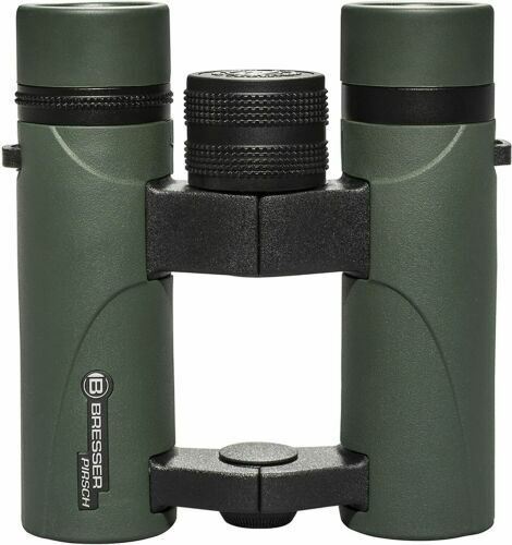 Bresser Pirsch 8 x 26 Waterproof Open Hinge Binoculars & Case #1720826 (UK) BNIB
