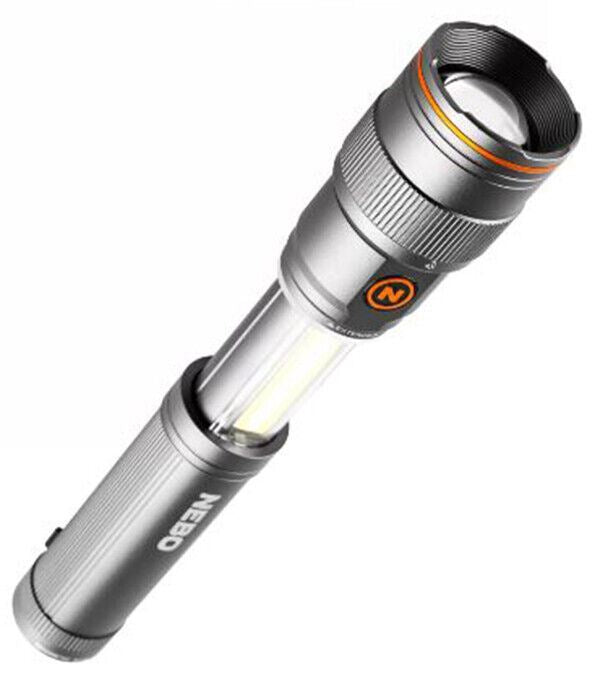 Nebo Franklin� Slide 500 Lumen Rechargeable Work Light Flashlight Torch (UK) NEW