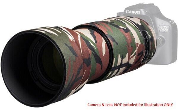 easyCover Lens Oak for Tamron 100-400mm f4.5-6.3 Di VC USD A035 Green Camouflage