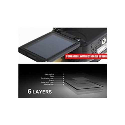 Larmor High Quality Glass LCD Screen Protector For Canon EOS 6D (UK Stock) BNIB
