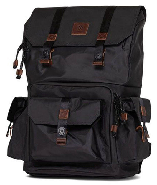 Langly Alpha Globetrotter XC Backpack in Black/Brown  #ALPPSLTX (UK Stock)  BNIP