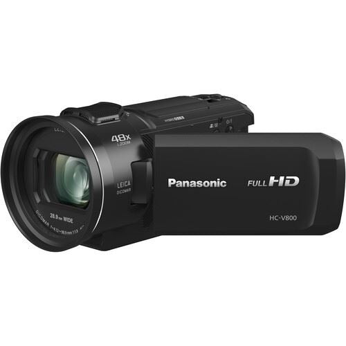 Panasonic HC-V800 Full HD Video Camcorder Hybrid OIS 24x Optical  (UK Stock) NEW