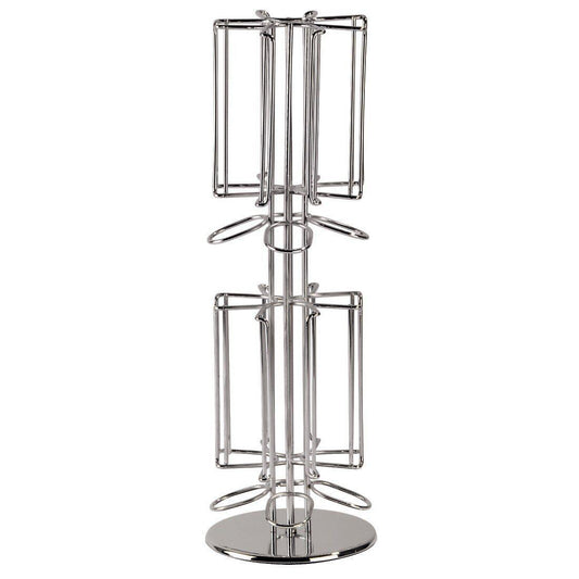 Nespresso Capsule coffee stand by Xavax Rondello - Silver 00111116 BNIB UK Stock