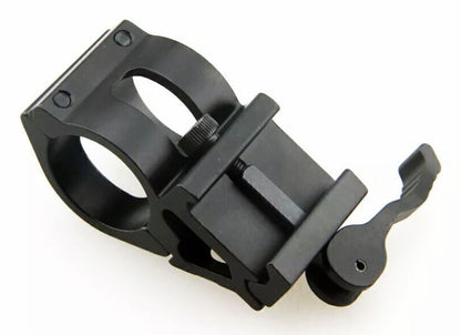 IR Torch Bracket Clamp for Picatinny Rail 20mm Offset Mount 45 Degree 25.4mm (UK