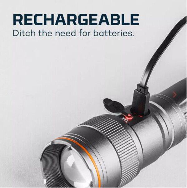 Nebo Franklin� Slide 500 Lumen Rechargeable Work Light Flashlight Torch (UK) NEW