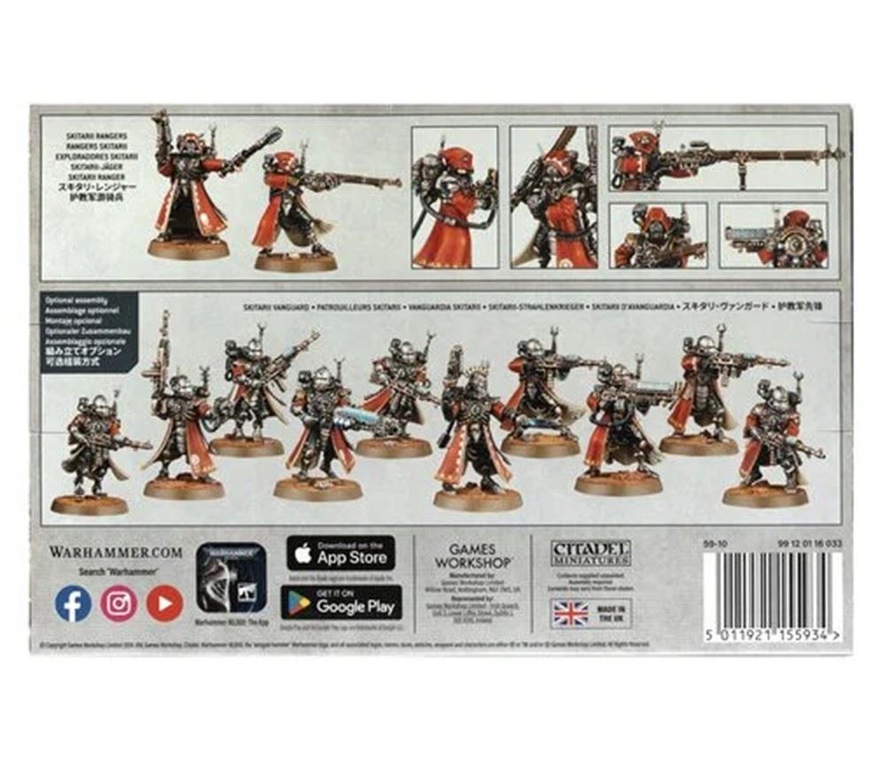 Warhammer 40K Adeptus Mechanicus Skitarii - Games Workshop