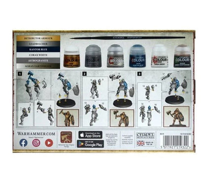 Warhammer Age Of Sigmar Stormcast Externals Paint Set- Games Workshop