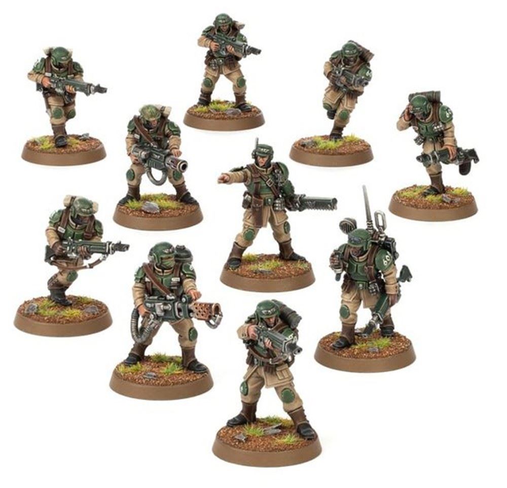 Warhammer 40K Astra Militarum Cadian Shock Troops - Games Workshop