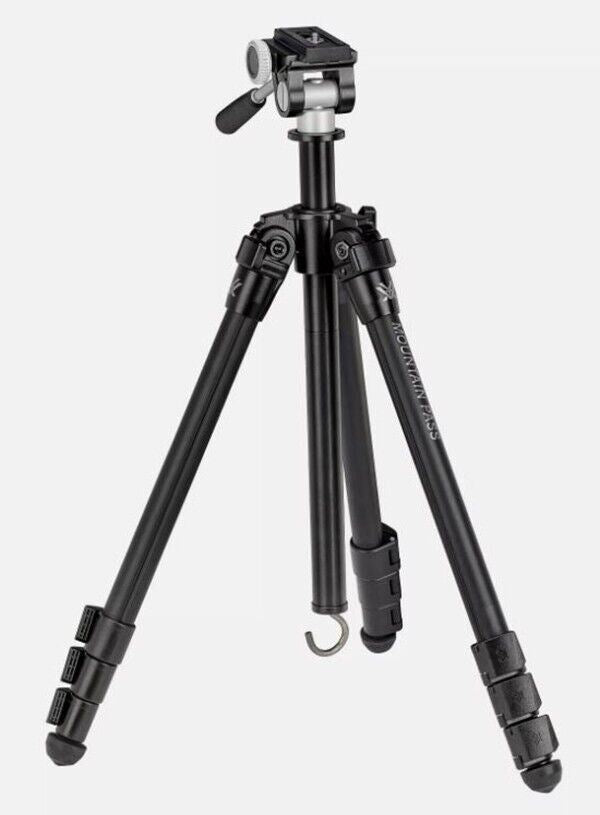 Vortex Mountain Pass Tripod with 2-way quick-release plate Head & carry bag (UK)