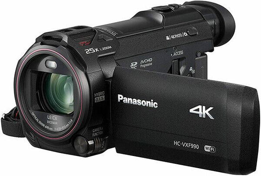 Panasonic HC-VXF990 4k Video Camera Camcorder 20x Leica Lens (UK Stock) BNIB NEW