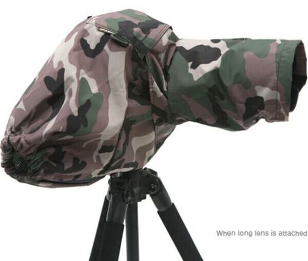 Matin DSLR ILCE Deluxe Camera Protective v2.0 Rain Cover CAMO Camouflage #M-7101