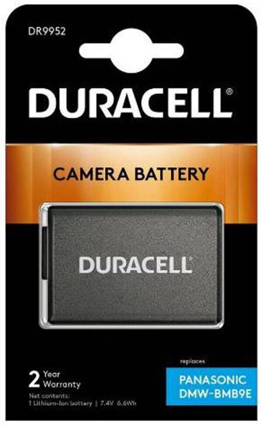 DMW-BMB9E Li-ion Battery for Panasonic Digital Camera by DURACELL  #DR9952  (UK)