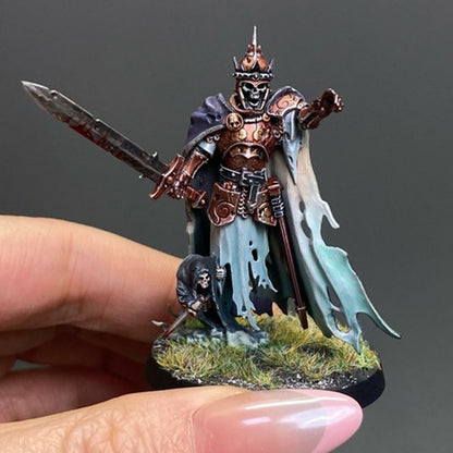 Warhammer AOS - Soulblight Gravelords Othar Half-King Figurine - unpainted