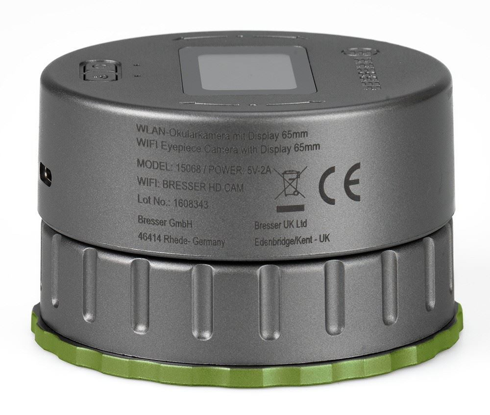 BRESSER WiFi Eyepiece Camera with LCD Display Photo & Full HD Video  (UK) #15068