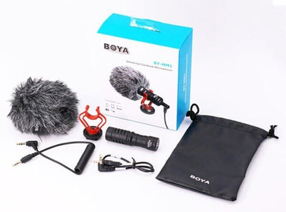 Boya BY-MM1+ Camera Condenser Shotgun Video Microphone Vlogging  (UK Stock) BNIB