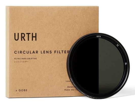 Urth 72mm High Quality Variable Neutral Density ND2-400 Lens Filter (1-8.6 Stop)