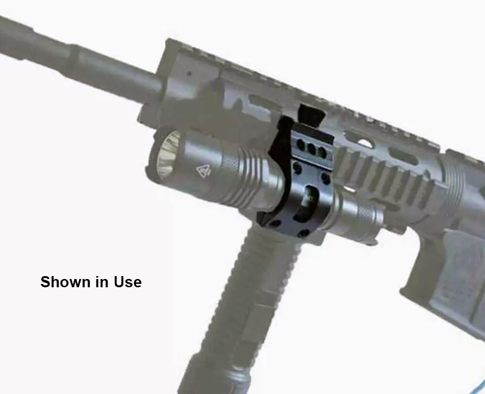 Picatinny Rail (20mm) Weaver Clamp Mount for IR Torch 25.4mm +Key(UK Stock) BNIB